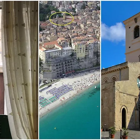 Palazzo Tranfo Al Duomo Lägenhet Tropea